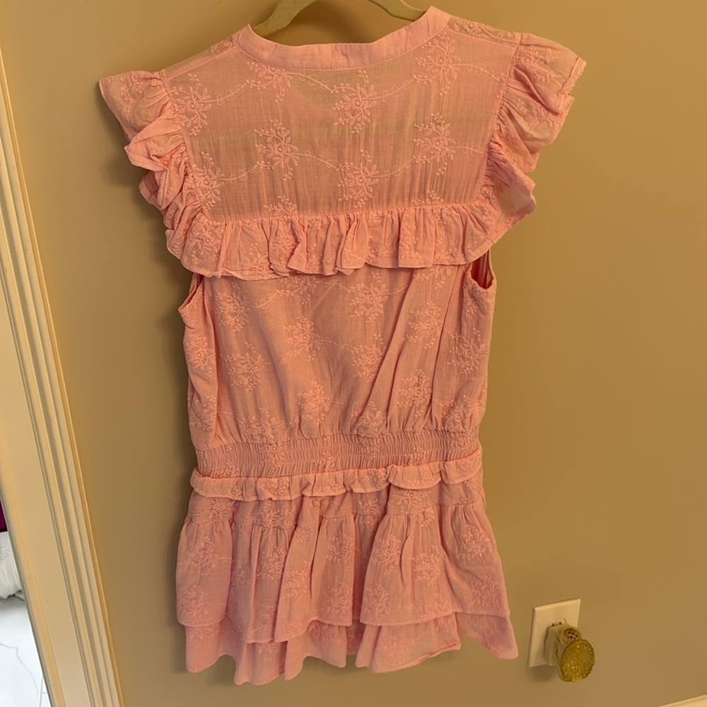Pink Ruffled romper - Picture 3 of 5